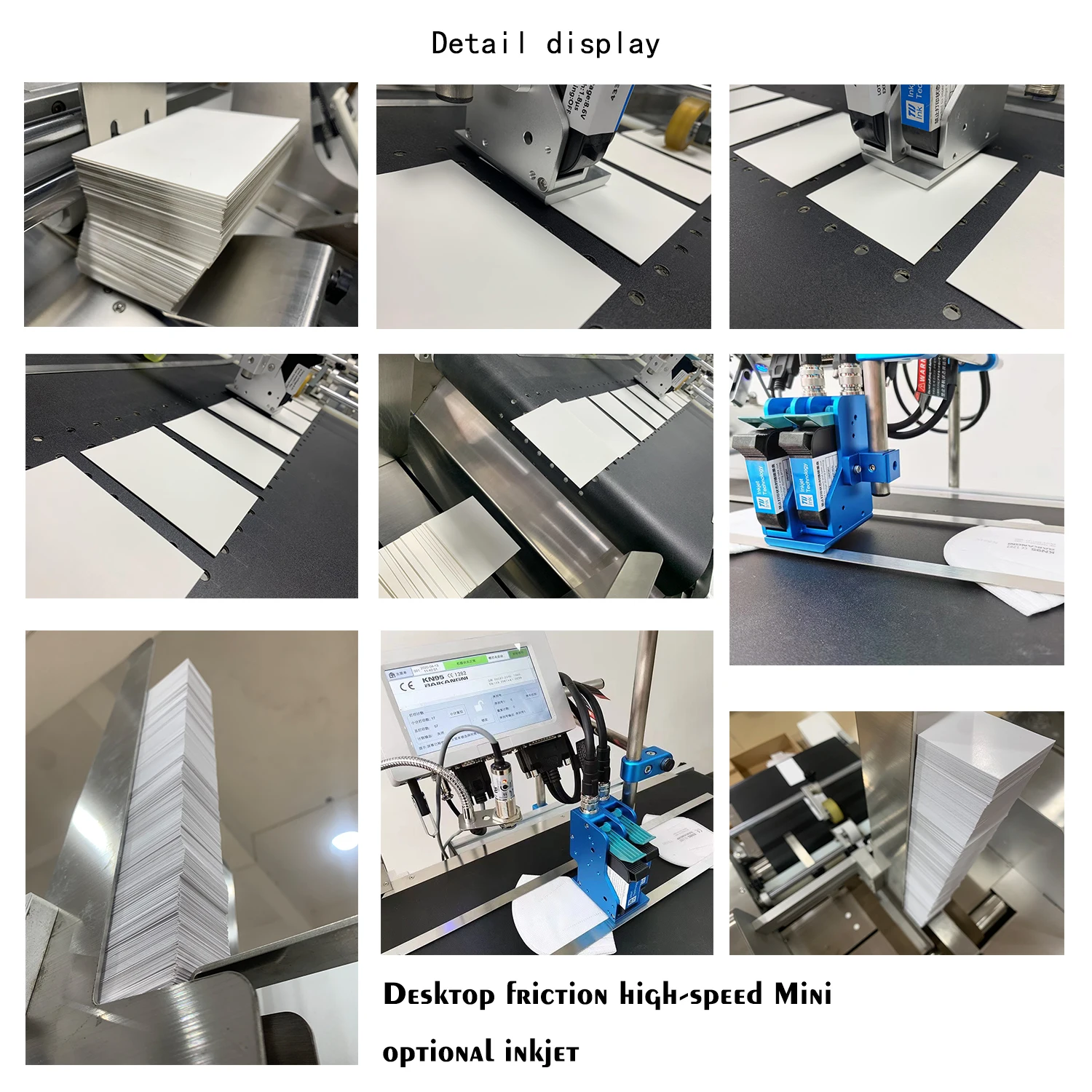 Stainless Steel Friction Belt Printer Stacker Date Label Small Friction