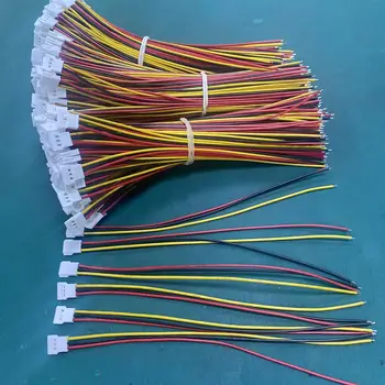 Câbles De Charge équilibre 1S LiPo Molex 51005 - Lot De 20 - Fils Silicone 22 AWG, Longueur 100 Mm - Pour Drones, Modèles RC