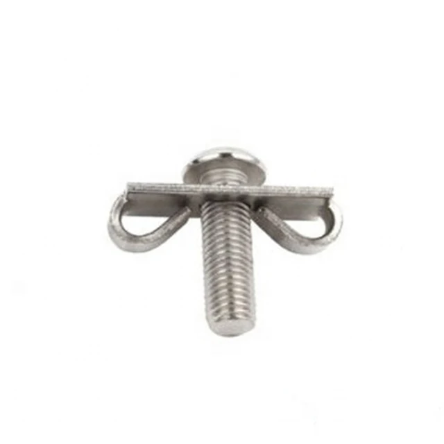 Standard Spring Buckle End Fastener with Screw for 4040 Aluminum Extrusion Profile Series