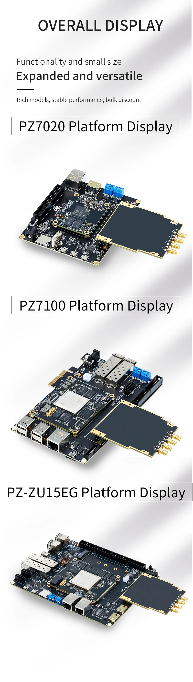 Puzhi Dual-Channel ADC & DAC FPGA Module FMC LPC Development Board for ...