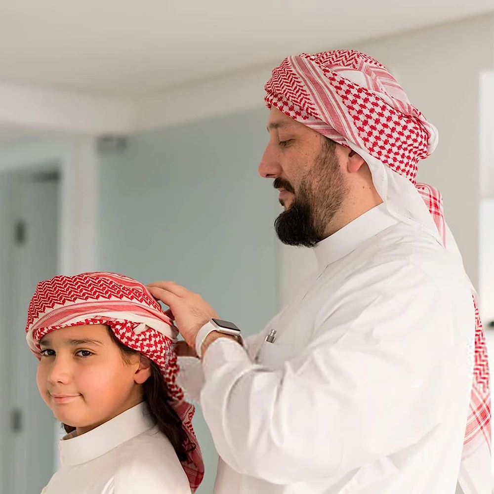 Arab Kafiya Keffiyeh Head Wrap SYOSI Scarf Shemagh Tactical Desert