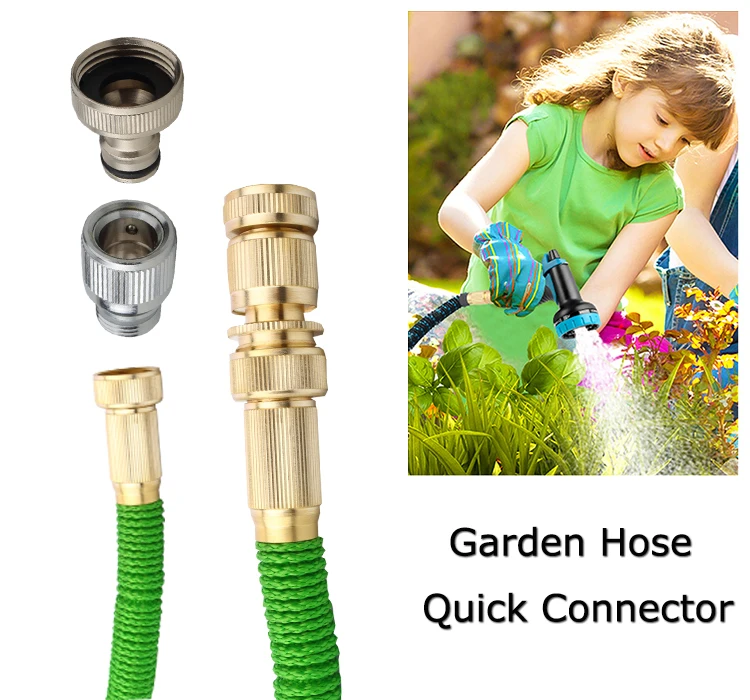 Pipe Coupling Connectors High Pressure Water Pipe 3/4 Quick Faucet