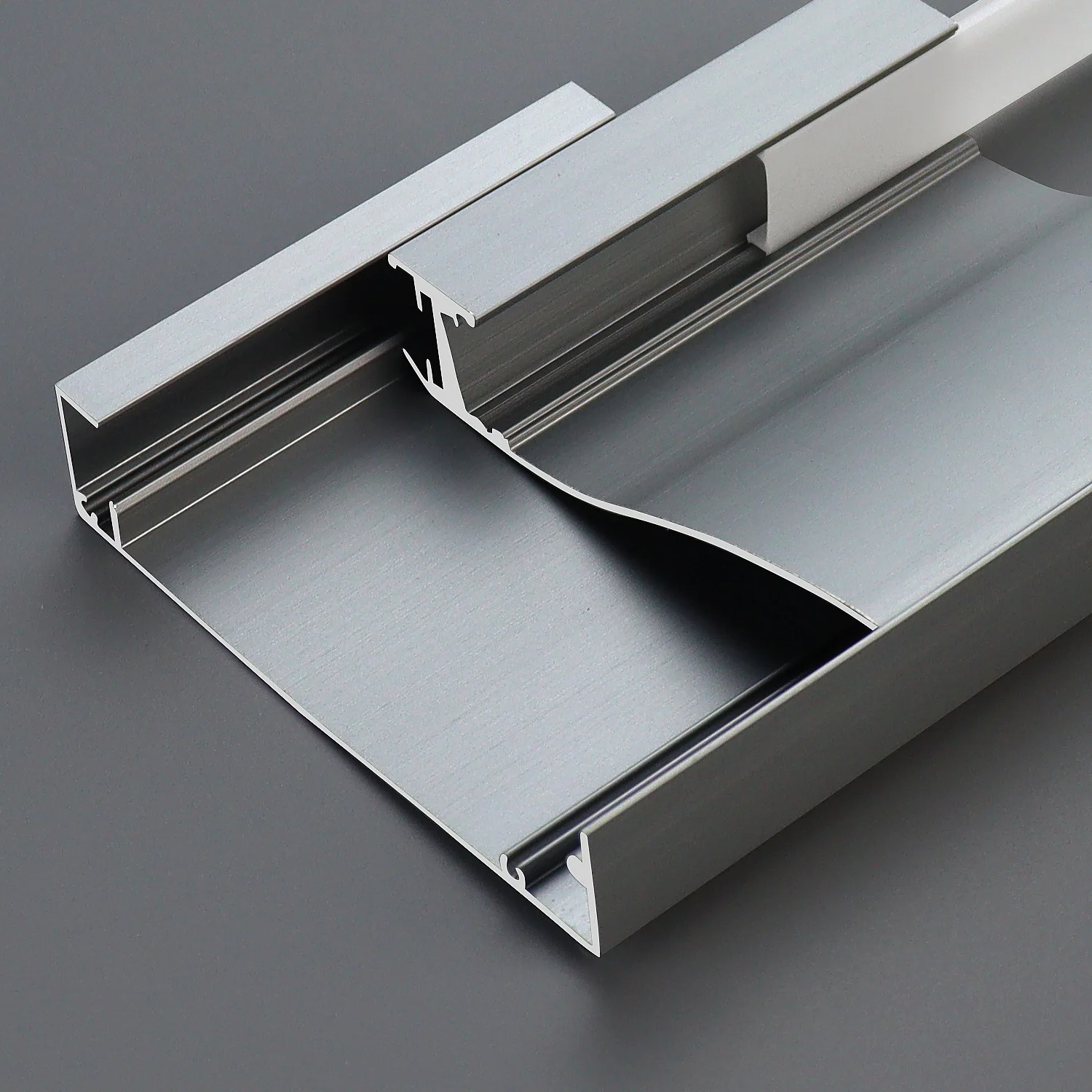 Baseboard Wall Flooring LED Skirting Board Aluminum Led Baseboard Lighting Skirting Aluminium Profile