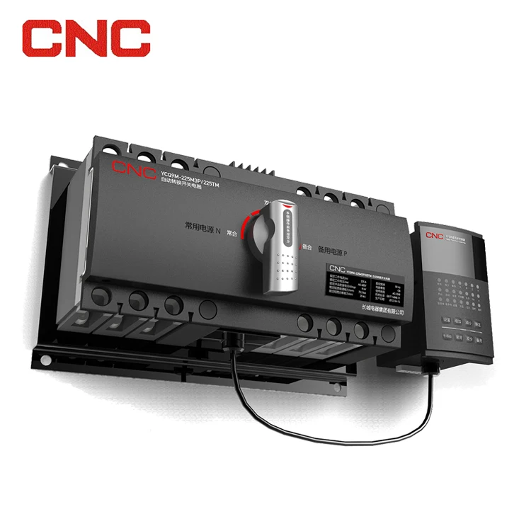 CNC New Design 3P 4P ATS  63a 125a 250a 400a 630a Automatic Transfer Switch Dual Power Transfer Switch