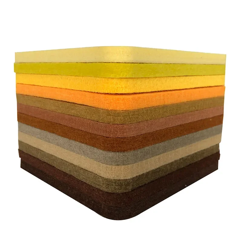 100% PET Fiber Soundproof Fireproof Modern 3D Model Ceiling Panel Desk Partition Noise Reduction Sound-Absorbing Most Popular