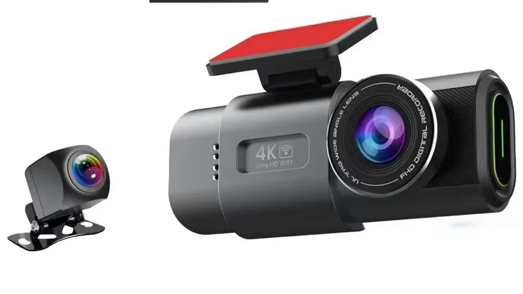 Dvr Cam Recorder 4k Dual Lens Driving Recorder 4K Wifi Car DVR Camera