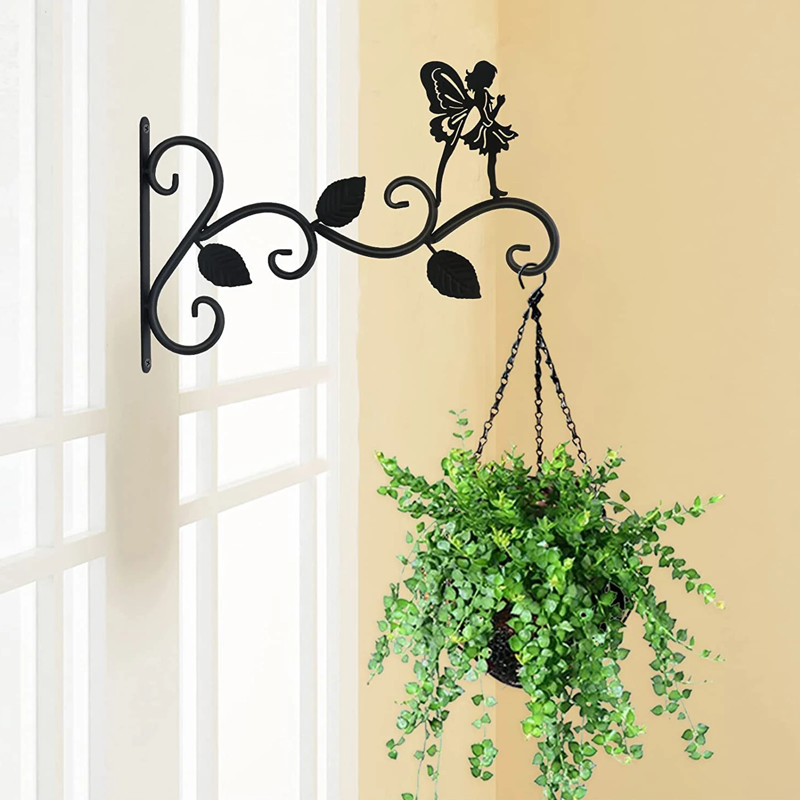 High Quality Hanging Plants Bracket - Modern Angel Wall Planter Hooks
