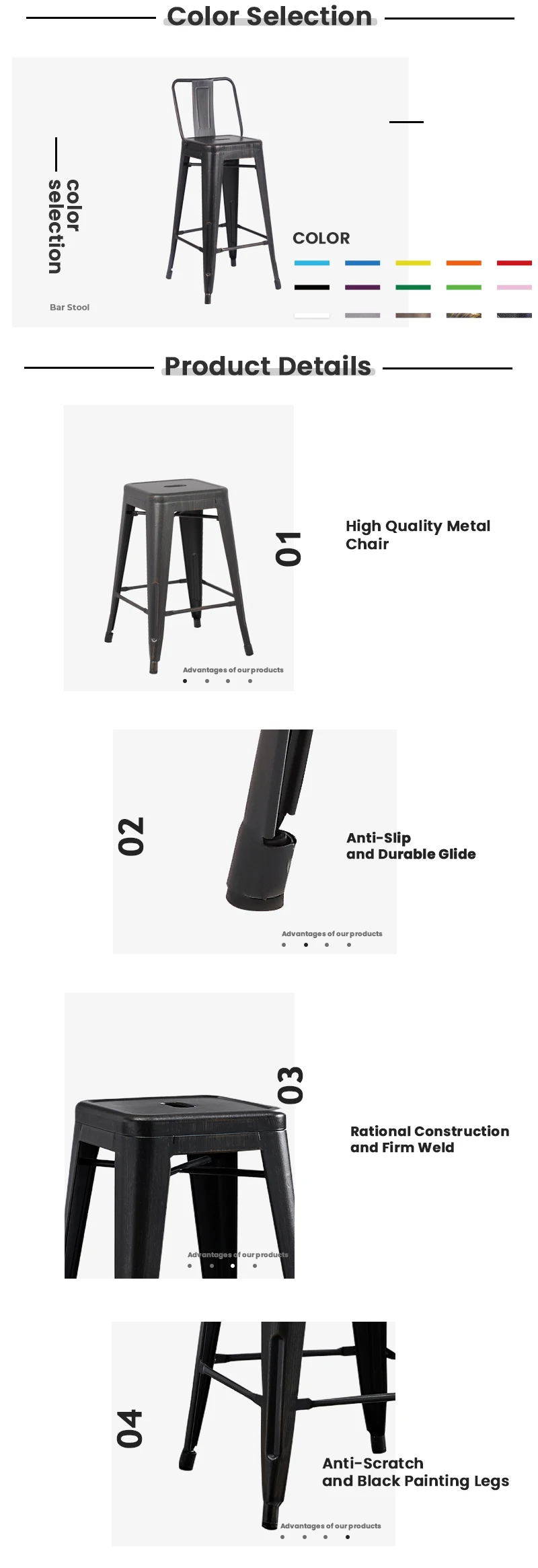 furniture luxury nordic outdoor kitchen cheap chear breakfast white and gold and grey yellow bar stainless steel stools chair