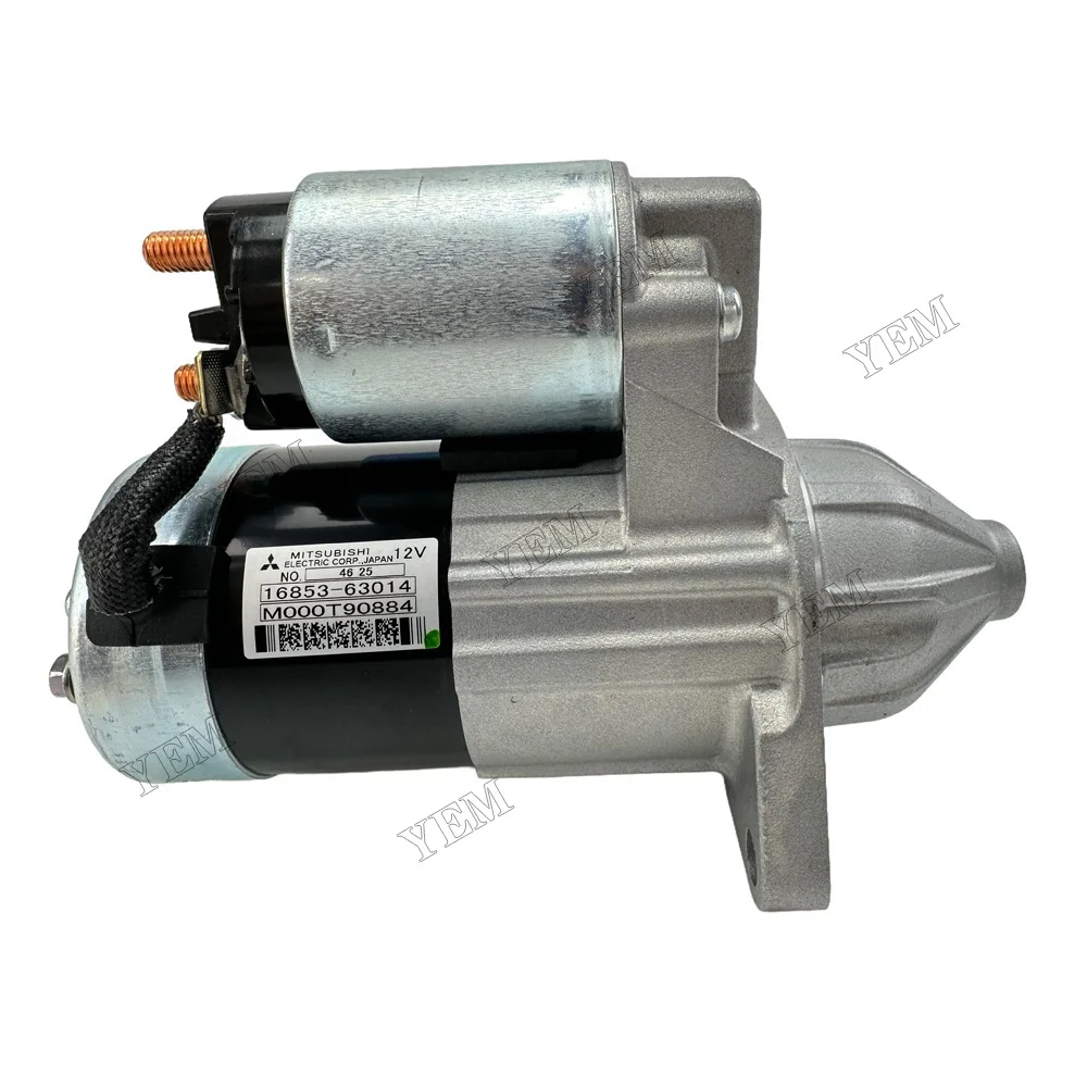 Starter Motor 16853-63013 Fit for Kubota D905 Engine 5