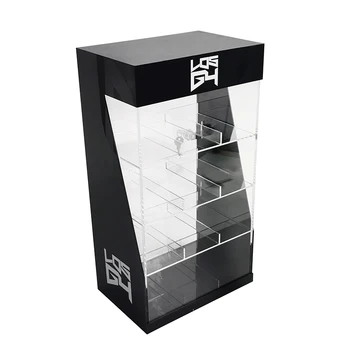 Retail Store Locking Acrylic Display Case For Cigarette Lighter Devices ...