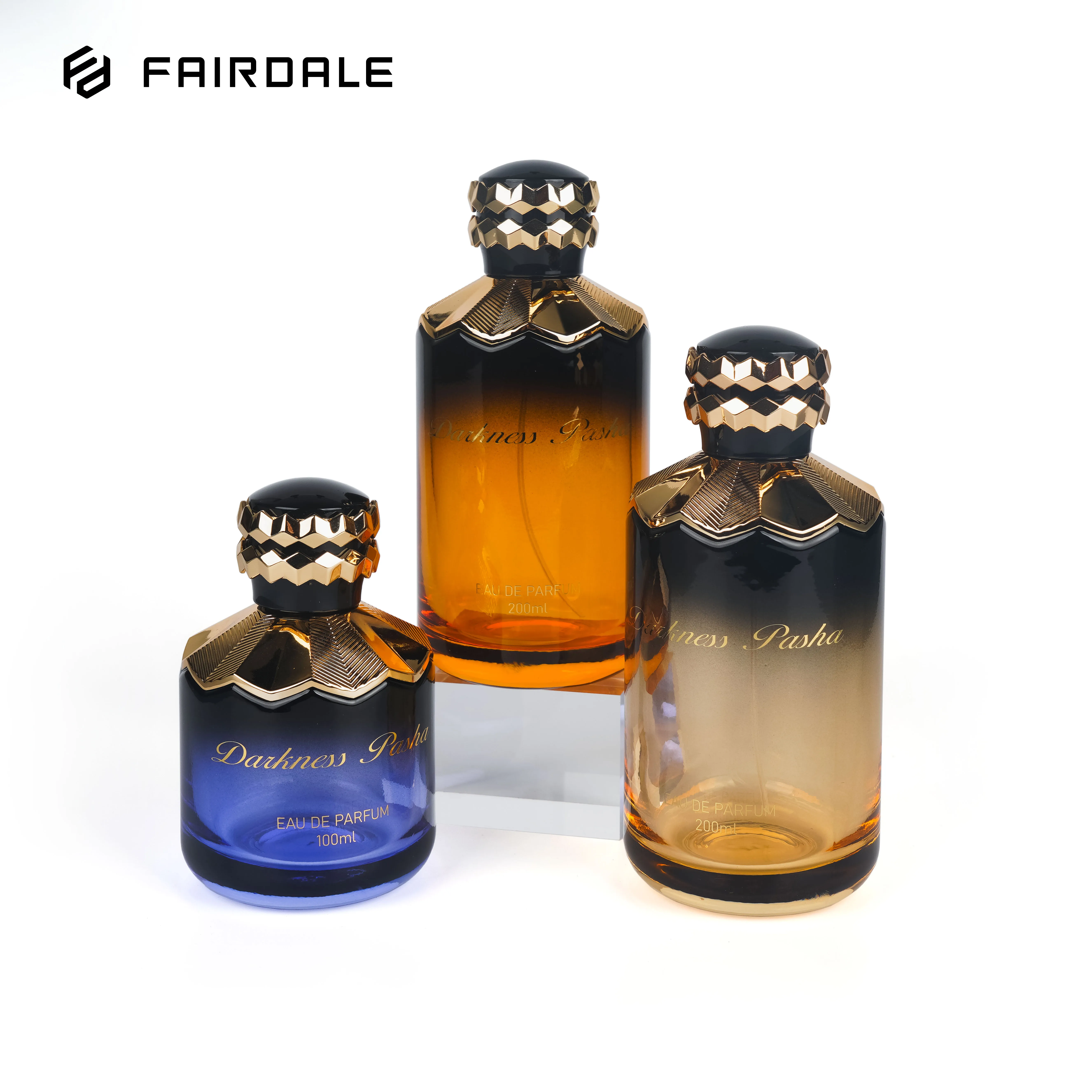 Luxury Packaging Custom Empty Refillable 30ml 50ml 100ml 200ml Glass Perfume Bottles With Box