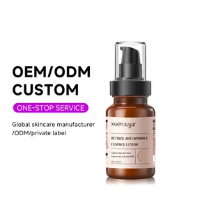 ODM OEM Organic Facial Lotion Firming Moisturizing Anti Wrinkle Anti-aging Face Skin Care Product Retinol Vitamins Essence Serum