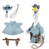 Blue western cowboy-7-piece set