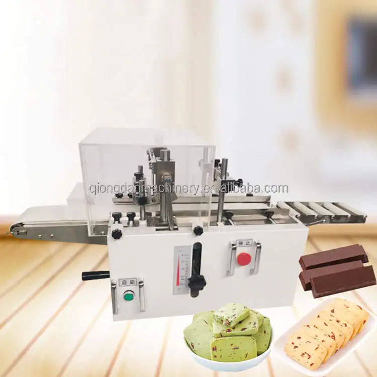 Automatic Ice Cookie Dough Slice Making Cutting Machine Cookies Slicer