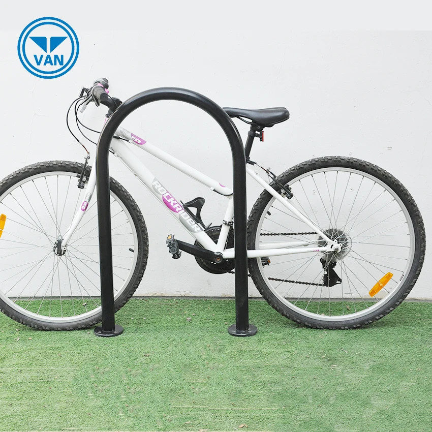 Stable Bike Rack - Inverted U Shape for Outdoor Parking