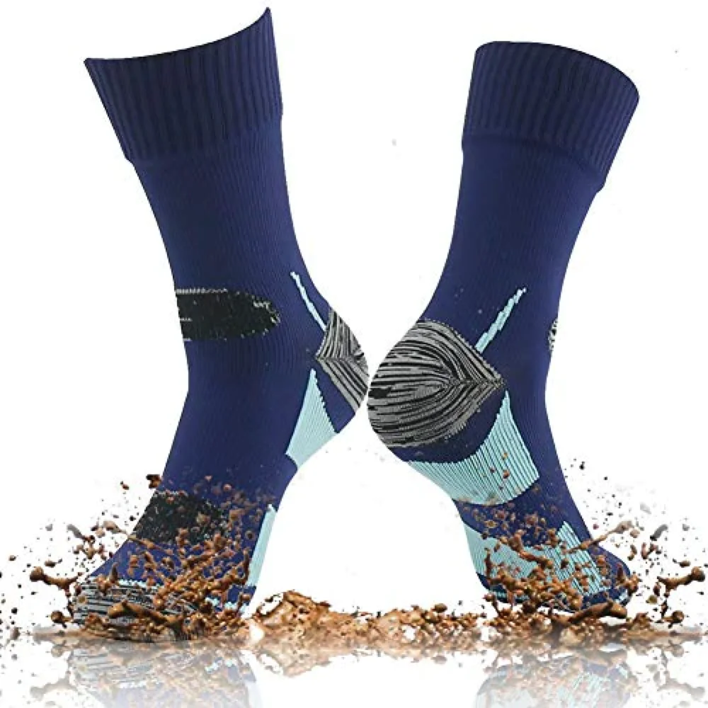 100 Waterproof Nylon Black Outdoor Water Resistant Ankle Mens Socks