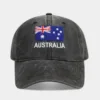 Bandera australiana negra