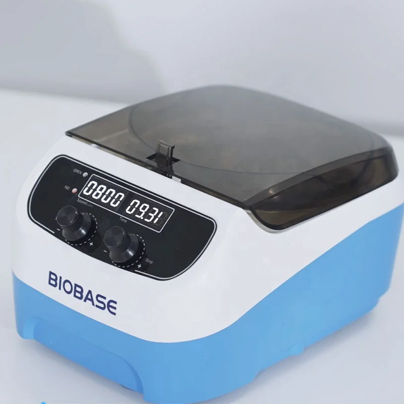 BIOBASE CHINA Mini Centrifuge Mini-5 5000rpm Laboratory Low Speed Small Micro Mini Centrifuge  with Display