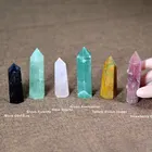 Natural High Quality Healing Crystal Wands Natural Quartz Stone Crystal Tower Point Wholesale