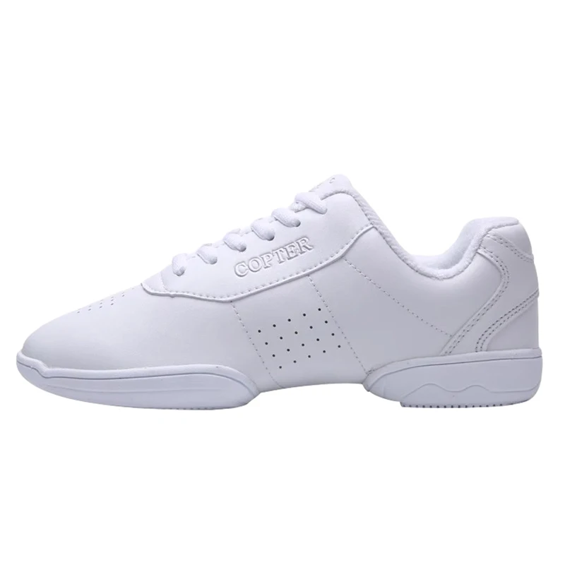 Wholesale Cheer Leader Dancing Shoes Women Comfortable White Cheer