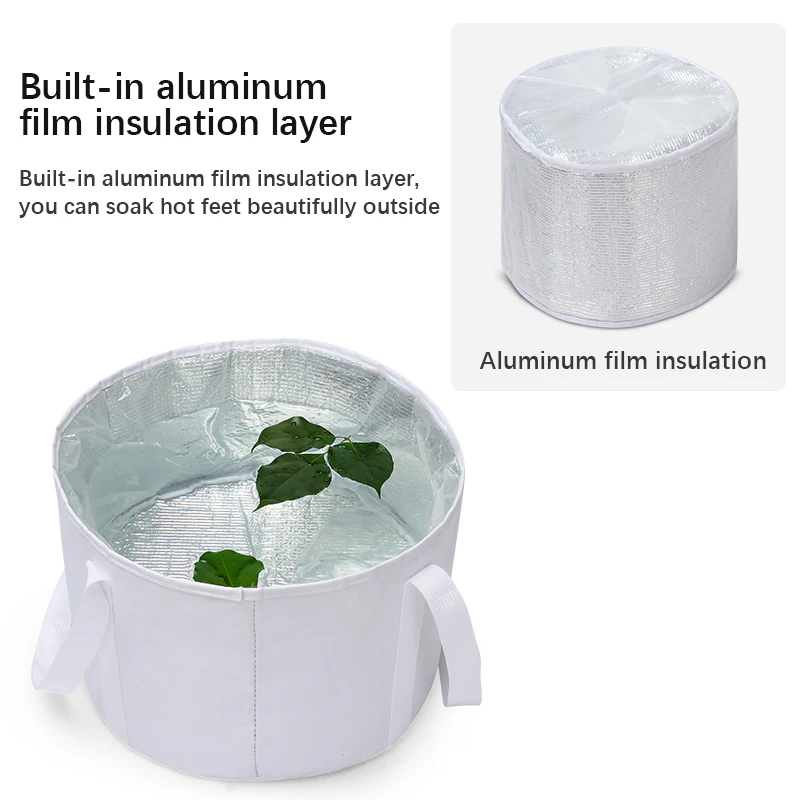 Портативная складная раковина для ног путешествий Складная Ванна