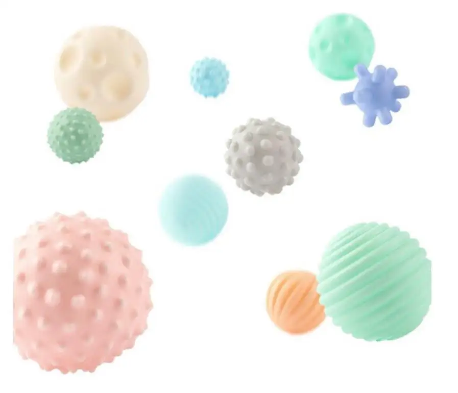 6 шт. детские силиконовые игрушки