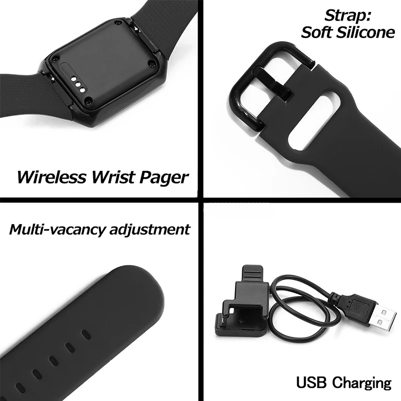 Nursr Call Bell System Wireless Pager Restaurant 433MHz Waiter Calling Restaurant Coffee Shop Calling System