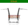 10 pouces Chrome