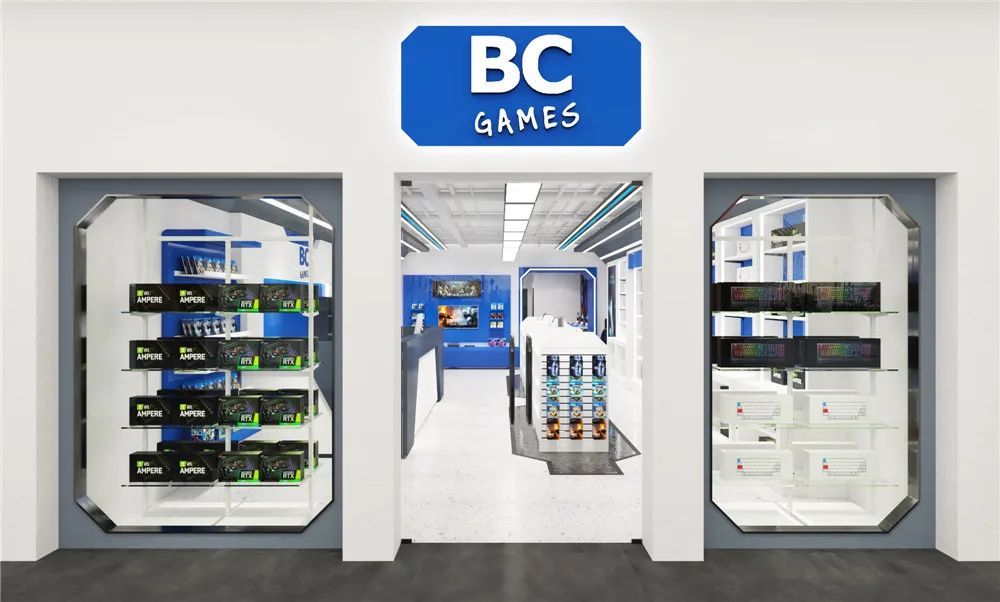 Pc Mall Computer Modern Computer Retail Shop Interior Display Furniture Design - Elegant ...