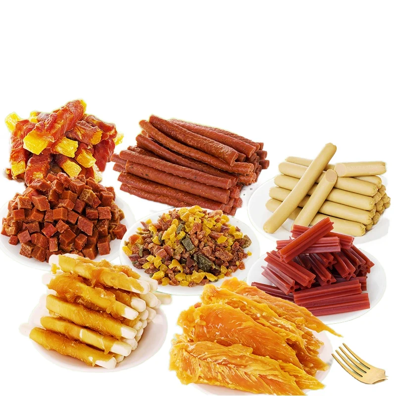 OEM/ODM Dog Snacks Gift Bag 800g Adult Chicken Biscuits Beef Grains Molars Cleaning Wholesale Made in China