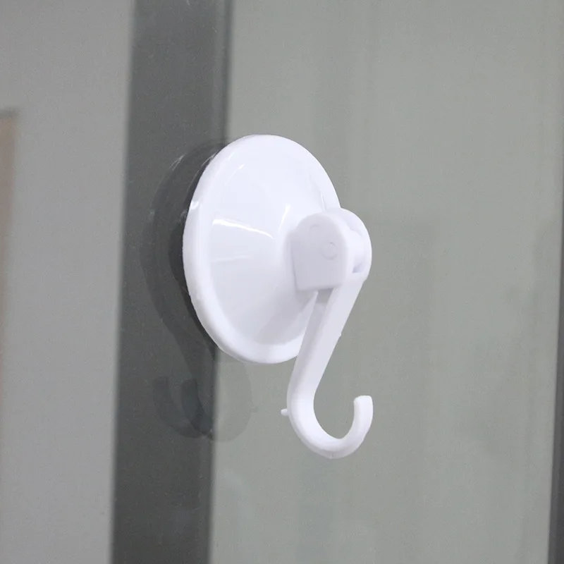 Simple solid color suction cup Bathroom strong vacuum kitchen suction wall bathroom glass suction wall novelty hooks factory