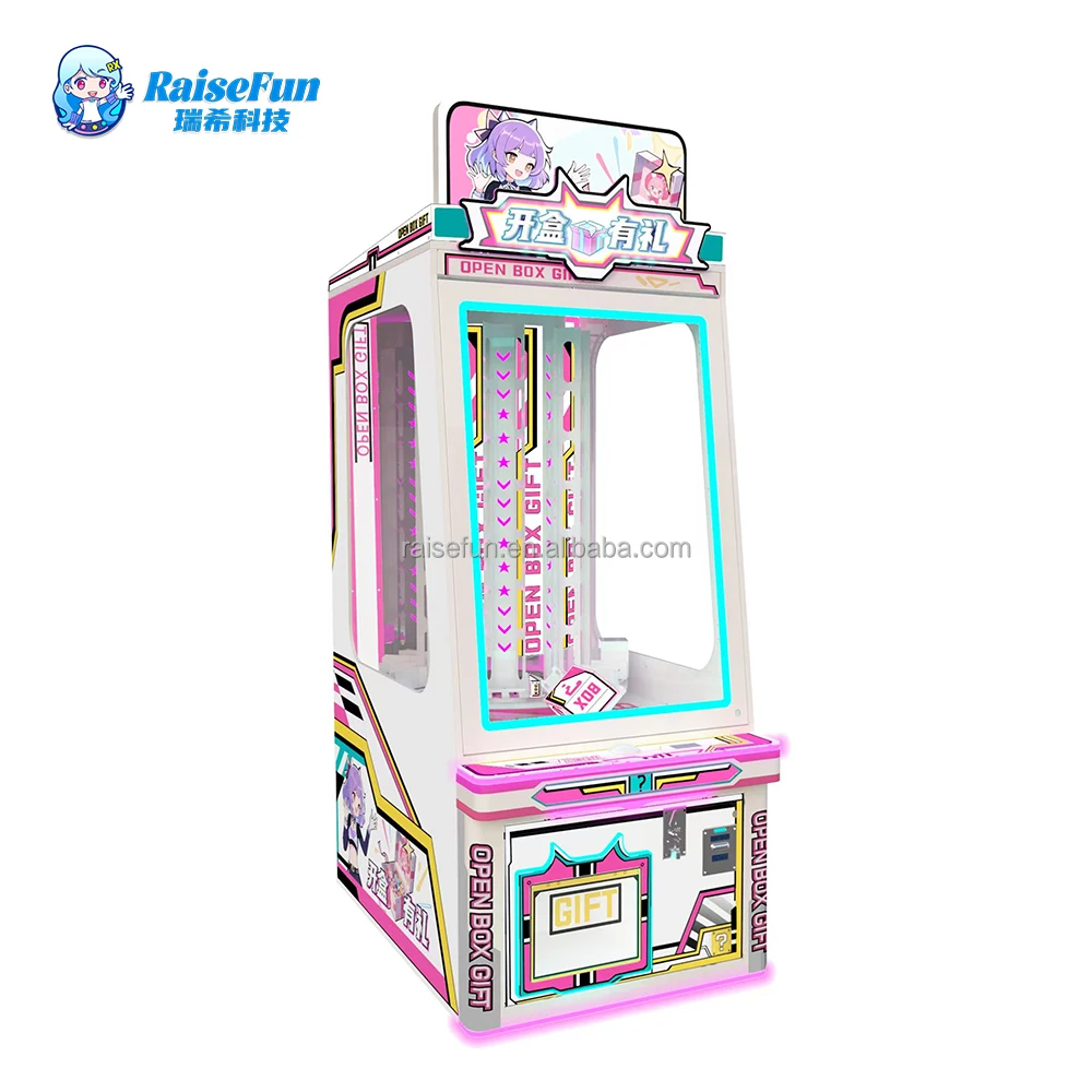 RaiseFun New Prize Blind Box Coin-Operated Lucky Entertainment Game Machine Open Blind Box Machine for Shopping Mall