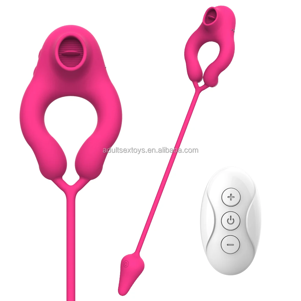 Stimulateur de clitoris 4 en 1 Jouets sexuels pour couples, Vibrateur  télécommandé avec bouchon anal vibrant et anneau vibrant pour bite|  Alibaba.com