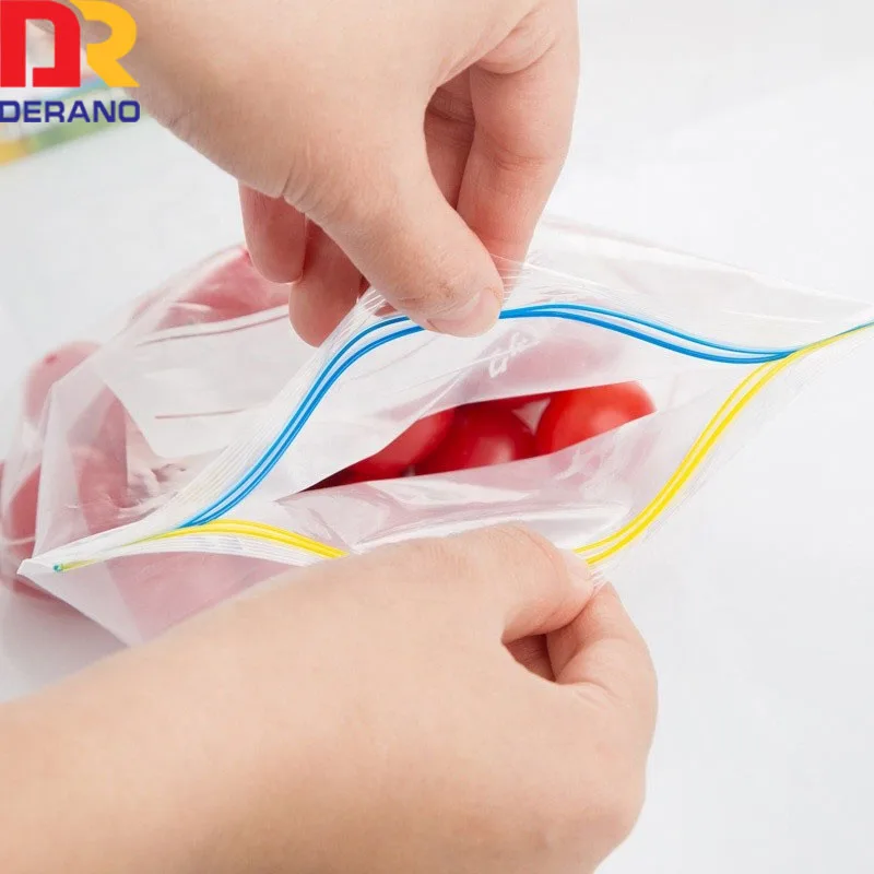 
Высококачественный влагостойкий полиэтиленовый пластиковый прозрачный пакет на молнии Пластиковый пакет на молнии 