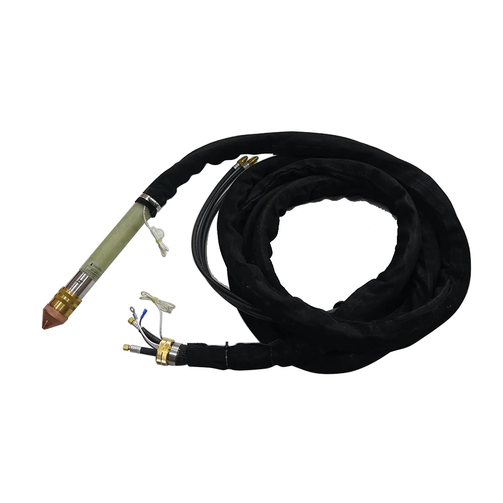 Water Cooled  Hot Sale PT-36 CNC Straight Plasma Cutting Torch  with Central Connector Adaptor