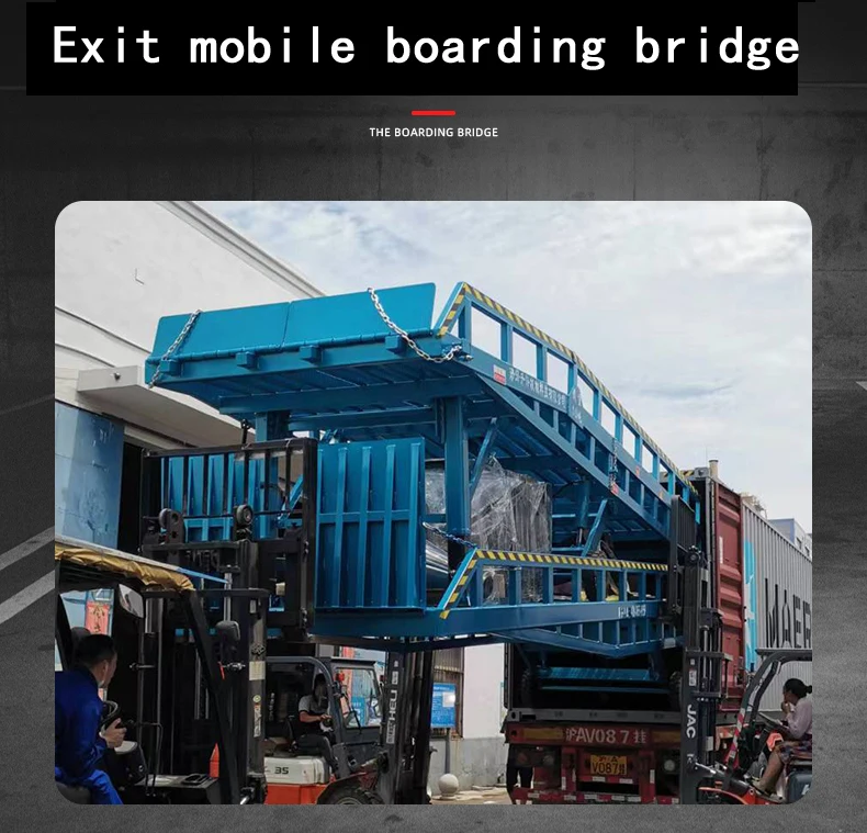 Lift Tables Hydraulic Container Forklift Dock Board Mobile Dock Ramp ...