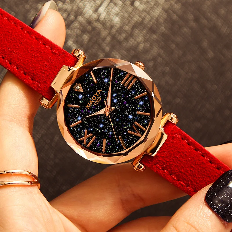 Casual Women Romantic Starry Sky Wrist Watches -FunkyTraditionZ