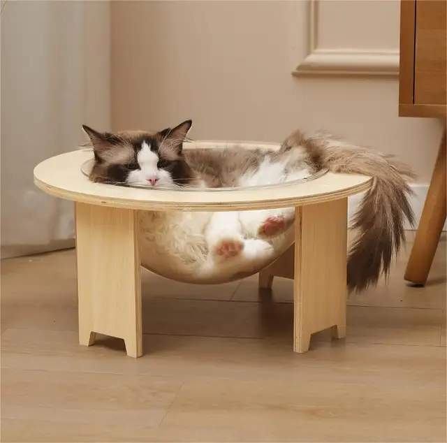 Capsule Cat Bed Safety Sleep Round Pet Bed Hammock Climbing Frame Cat Bed House