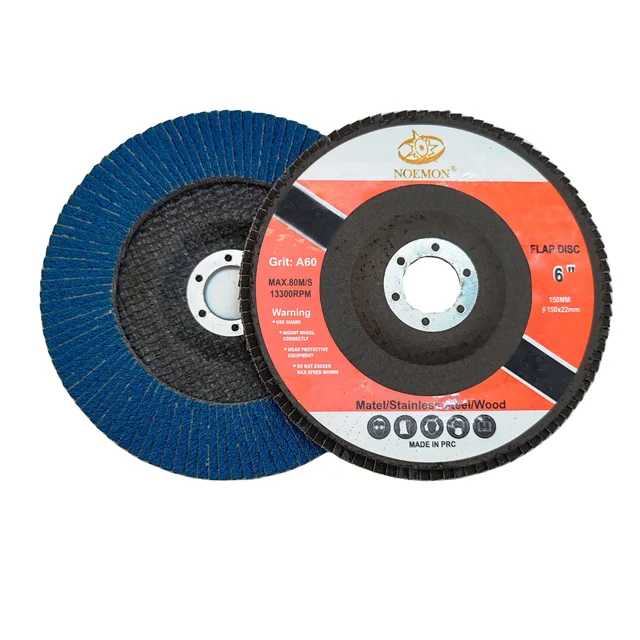 T27 Zirconia Aluminum Oxide 6 " 150*7/8 mm Abrasive Flap Disc for stainless steel flap disk