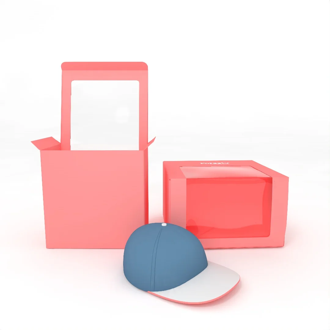 Factory Cheap Snap Cap Paper Card Box Custom Design for Baseball