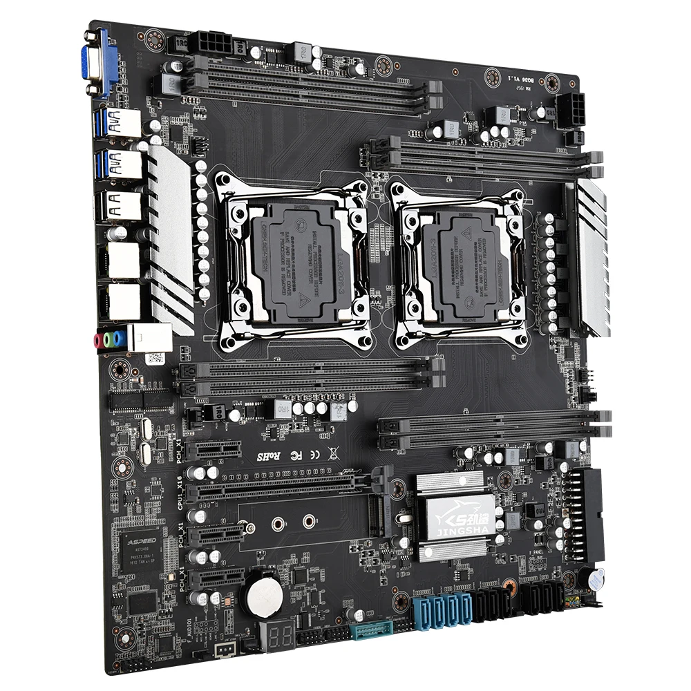 X99 2011v3 Dual CPU Support REG ECC DDR4 JINGSHA Gaming Performance ECC REG Memory Motherboard