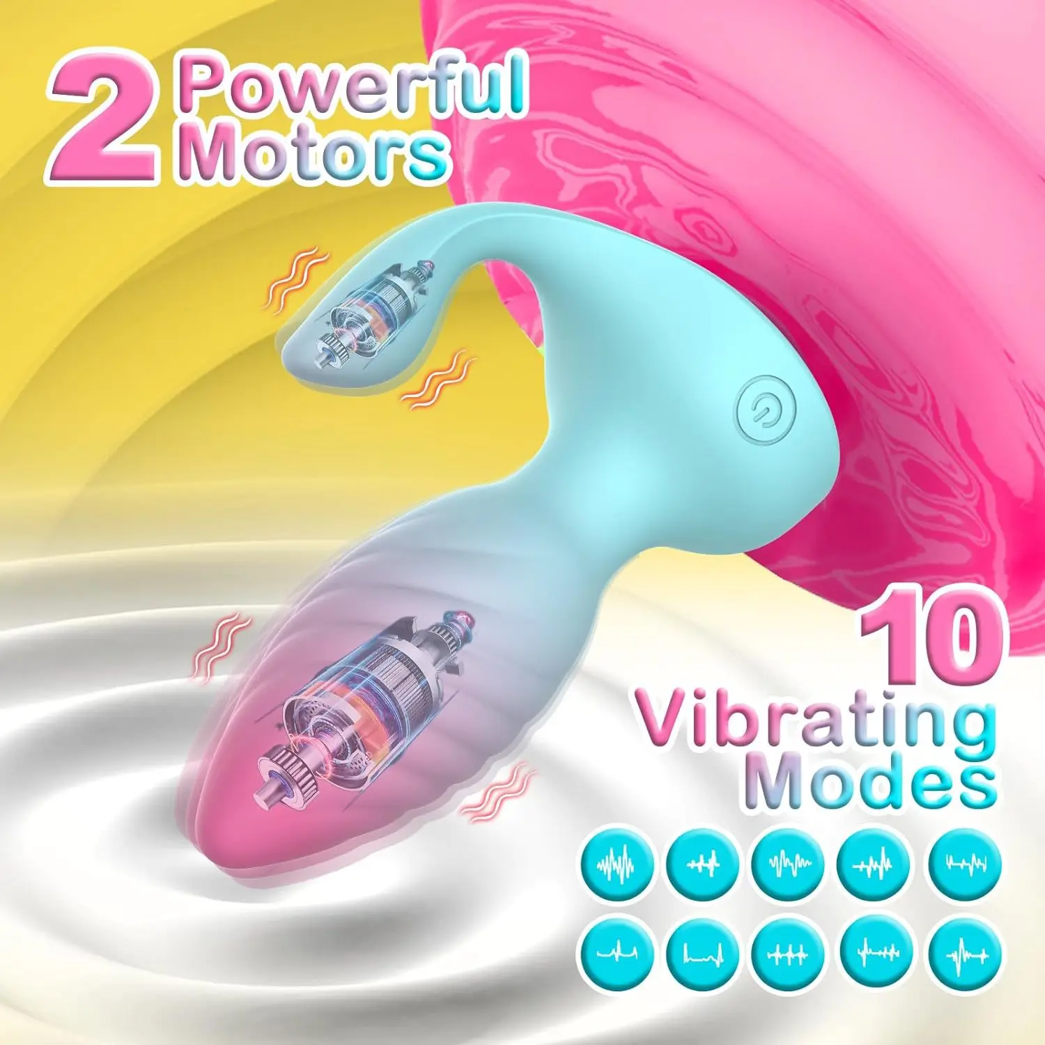 2024 Wireless Remote Control Dildo Vibrator for Women Anal Plug Sex Toy With Vibration Silicone but Plug Anal Plug