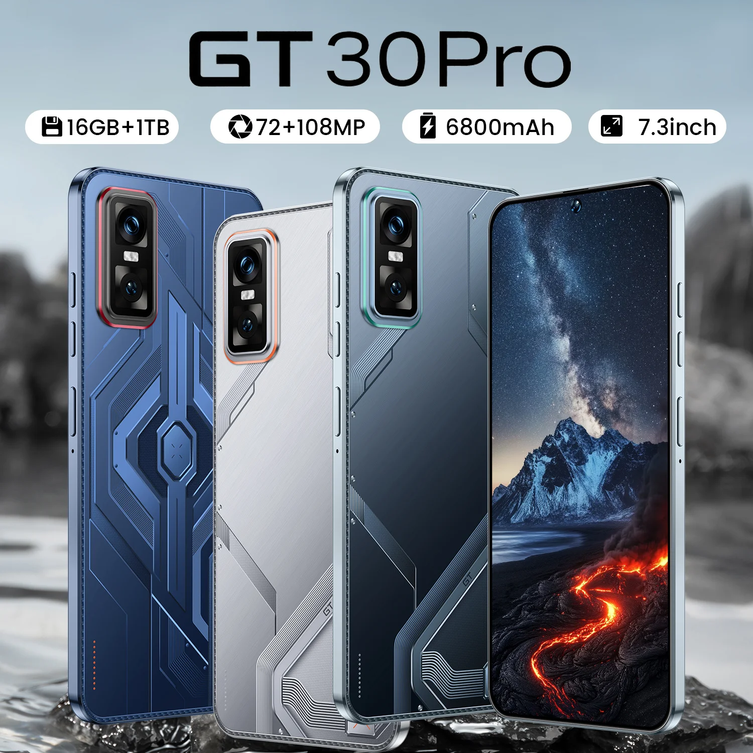 Infinix GT30 Pro 5G Smartphone: 7.3