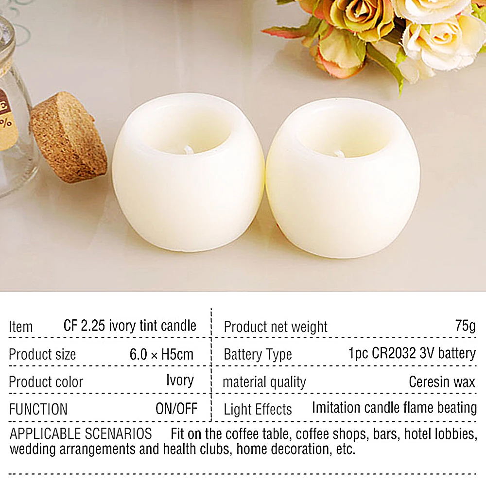 
hot sale flameless led candle for party birthday or home use with cheap price 