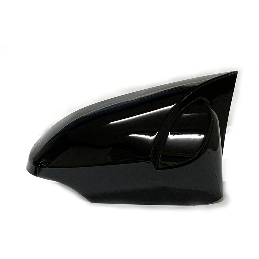 product glossy black side wing rearview mirror cover for toyota corolla 2014   2018 2015 2016 2017 front left  right car decoration-8
