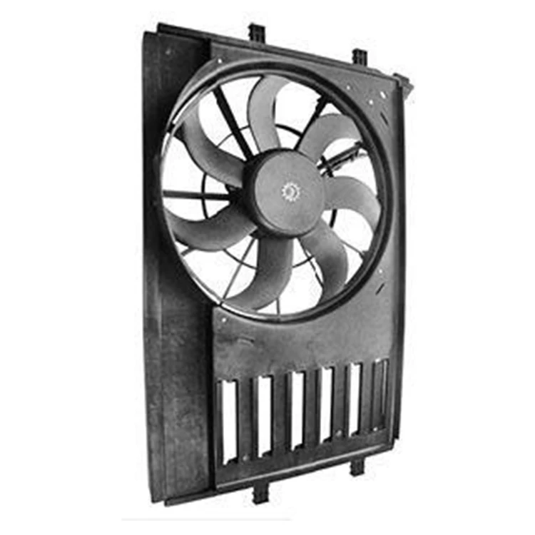 6R0 121 207C 6R0 959 455D Small Specifications Module 12 Auto Electric Motor 12V Car Cooling Radiator Fans For Vw Jetta
