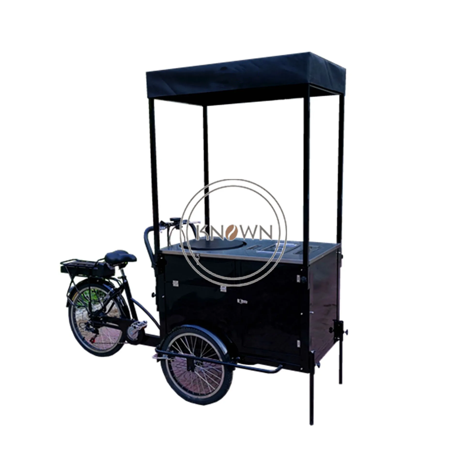diy bike food cart