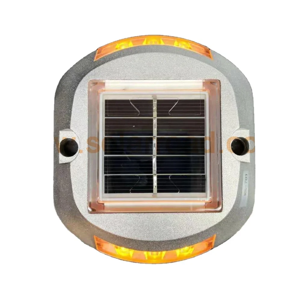 Высокояркий Алюминиевый Дорожный Светодиодный отражатель на солнечной