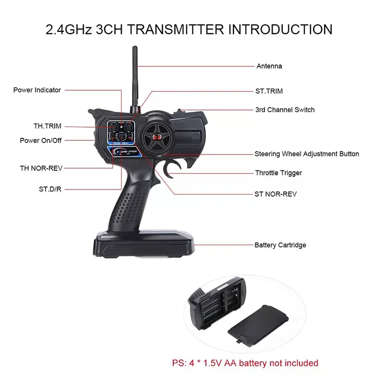 RC 新品未開封　人気車種9台セット ZD Racing NO.9104 Thunder ZTX-10 2.4GHz 4WD 1/10 Scale RTR