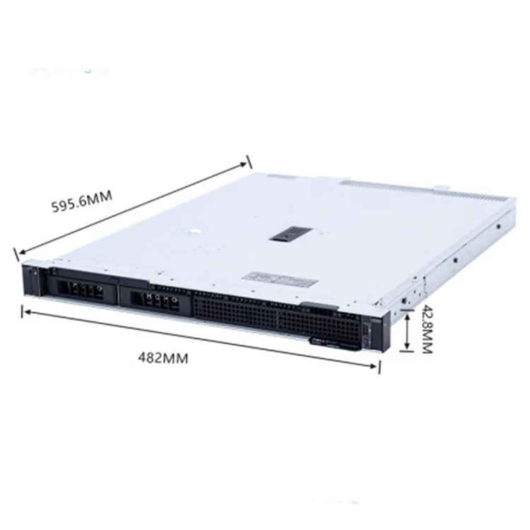New Dell Rack Server Poweredge R250 Intel Xeon E2314 16g 2*2tb Sata